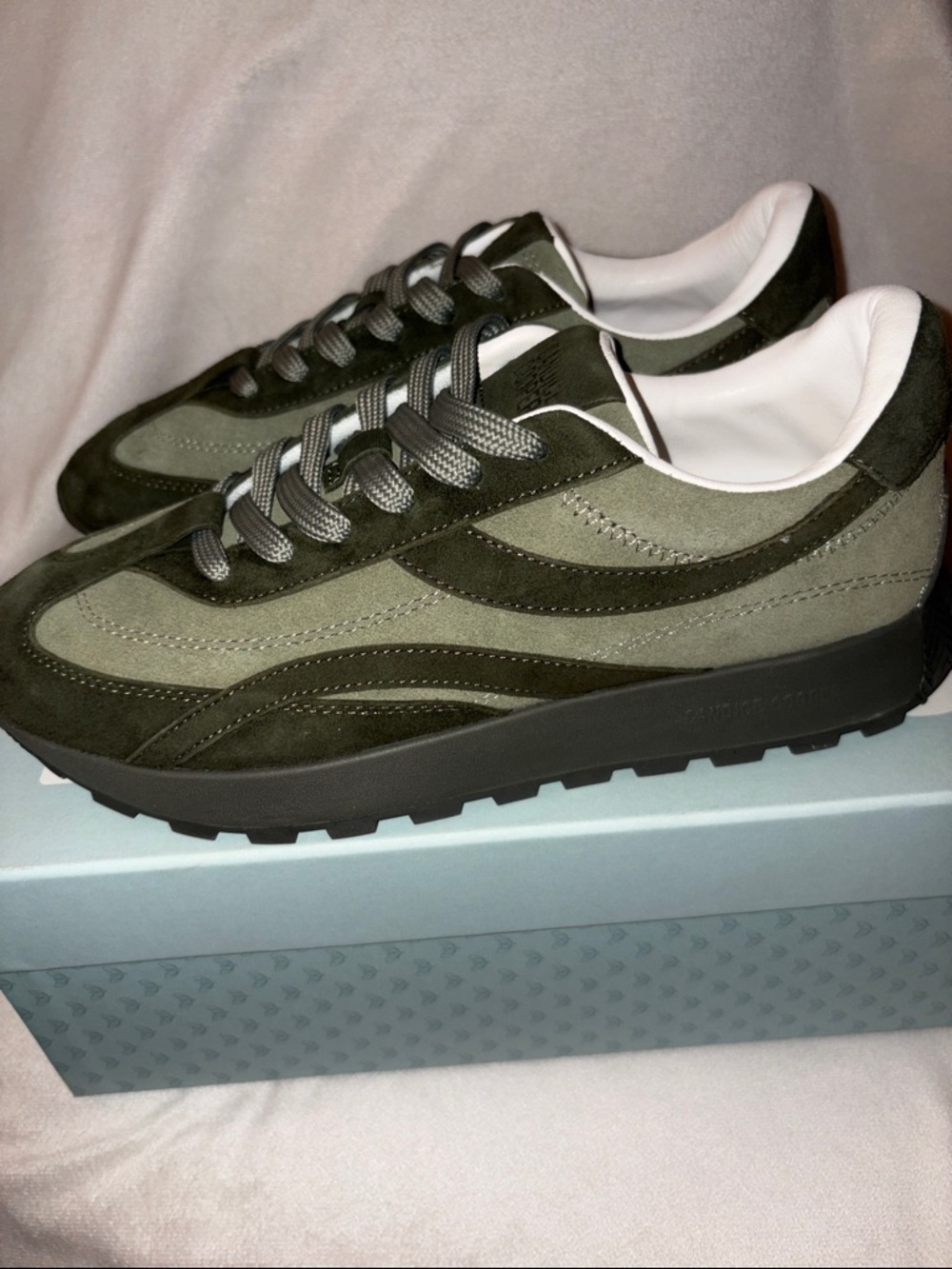 NWT Candice Cooper Plume 2 Motion Sneaker in Army Green - Picture 14 of 16